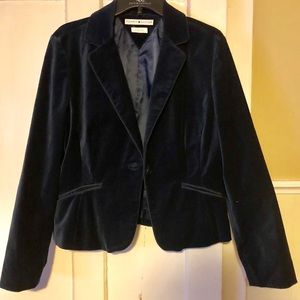 Tommy Hilfiger Navy Velvet blazer